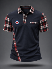 Men's UK Music Lover Mods Culture Printed polo shirt