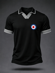 Men's UK Music Lover Mods Culture Printed T-shirt