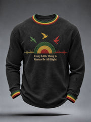 Men's Every Little Thing Is Gonna Be All Right Waffle Top