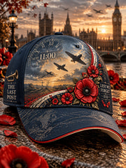 British Remembrance Day Printed Hat