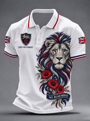 Men's Lest We Forget Print Shirt