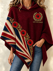 Women's Remembrance Day Cape Sweater