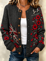 Women's Remembrance Day Cardigan