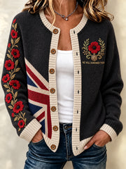 Women's Remembrance Day Cardigan
