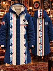 Men's Paul Weller Mod Culture Printed Hooded Long Coat