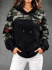 Women's Lest We Forget Print Hoodie