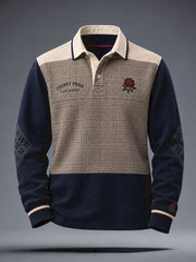 Men's England Lancashire Day Red Roses Art Printed Casual Tops