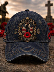Unisex Remembrance Day Lest We Forget Hat