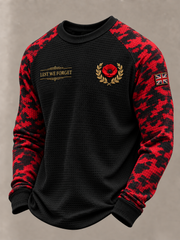 Men's Remembrance Day Waffle Sweatshirt