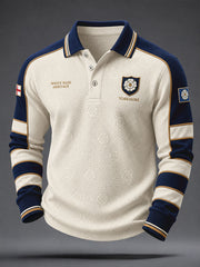 Men's England Yorkshire Art Printed Casual Tops