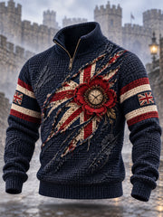 Men's Remembrance Day Lest We Forget Zip-Up Sweatshirt