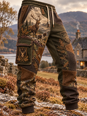 Men's Hunting Season Culture Casual Sweatpants Trousers