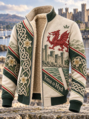 Men's UK Wales Fleece-Lined Jacket