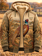 Men's British Hunting Season Fleece-Lined Zipper Hoodie
