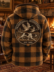 Men's British Hunting Season Casual  Flannel Jacket
