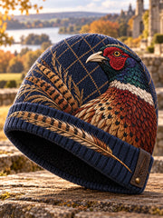 Unisex British Hunting Season Warm Cold Knitted Hat