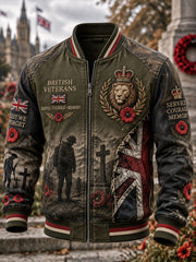Men’S Veterans Remembrance Day Commemorative Jacket