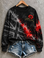 Women's Remembrance Day Regular Sweatshirt