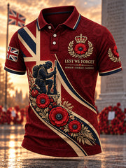 Men's British Veterans – Remembrance Day Short Sleeve Shirt