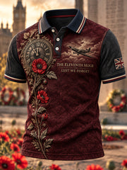 Men's British Veterans – Remembrance Day Short Sleeve Shirt