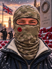 Unisex  Remembrance Day Balaclava